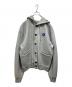 ADER error（アーダーエラー）の古着「スカルプチャーロゴフーディージャケット」｜グレー