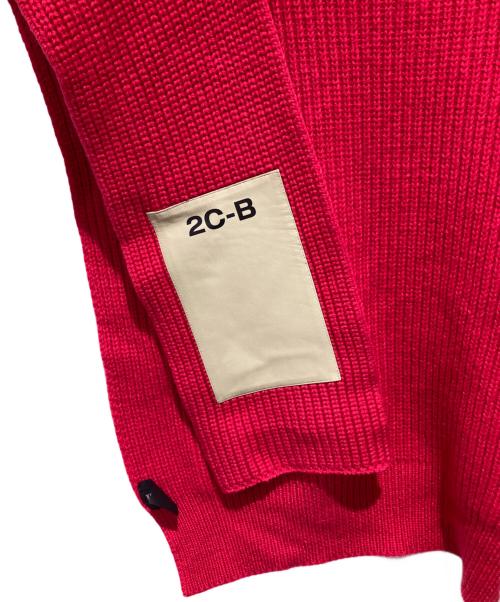 RAF SIMONS（ラフシモンズ）RAF SIMONS (ラフシモンズ) 18AW SINGLE PANEL PATCH TURTLENECK ショッキングピンク サイズ:FREEの古着・服飾アイテム