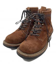 WHITE'S BOOTS（ホワイツブーツ）の古着「レースアップワークブーツ」｜ブラウン
