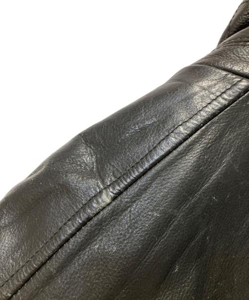 CHAPS（チャップス）CHAPS (チャップス) レザージャケット ブラック サイズ:Ｌの古着・服飾アイテム