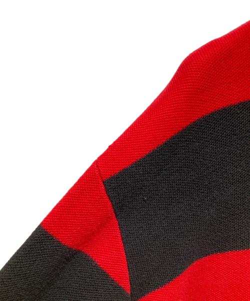 POLO RALPH LAUREN（ポロ・ラルフローレン）POLO RALPH LAUREN (ポロ・ラルフローレン) ボーダータートルネックニット レッド サイズ:XLの古着・服飾アイテム