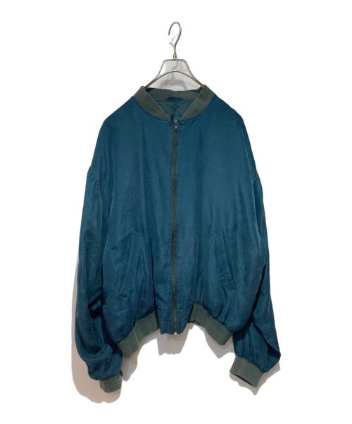 North country（ノースカントリー）North country (ノースカントリー) ブルゾン ブルー サイズ:Ｌの古着・服飾アイテム