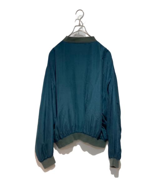 North country（ノースカントリー）North country (ノースカントリー) ブルゾン ブルー サイズ:Ｌの古着・服飾アイテム