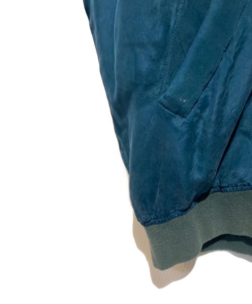 North country（ノースカントリー）North country (ノースカントリー) ブルゾン ブルー サイズ:Ｌの古着・服飾アイテム