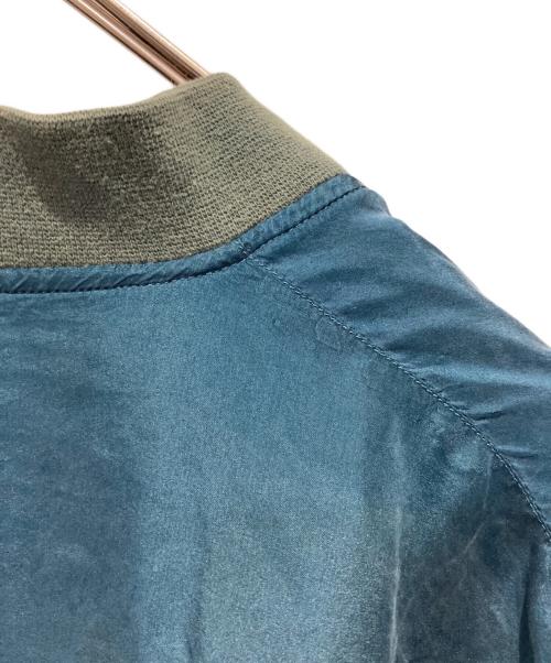 North country（ノースカントリー）North country (ノースカントリー) ブルゾン ブルー サイズ:Ｌの古着・服飾アイテム