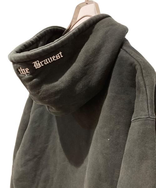 SUPREME（シュプリーム）Supreme (シュプリーム) NEW YORK ARC LOGO ZIP UP HOODIE ブラック サイズ:ＸＬの古着・服飾アイテム