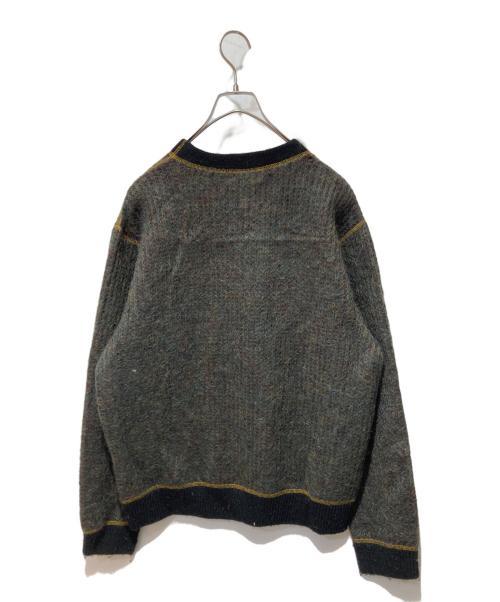 KOLOR（カラー）KOLOR (カラー) モヘアサーマルニット ブラウン サイズ:1の古着・服飾アイテム