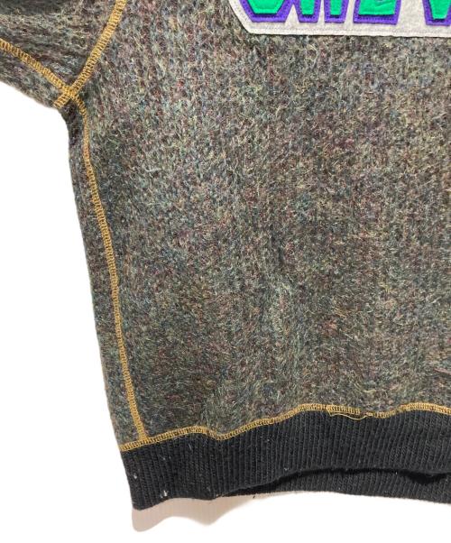 KOLOR（カラー）KOLOR (カラー) モヘアサーマルニット ブラウン サイズ:1の古着・服飾アイテム