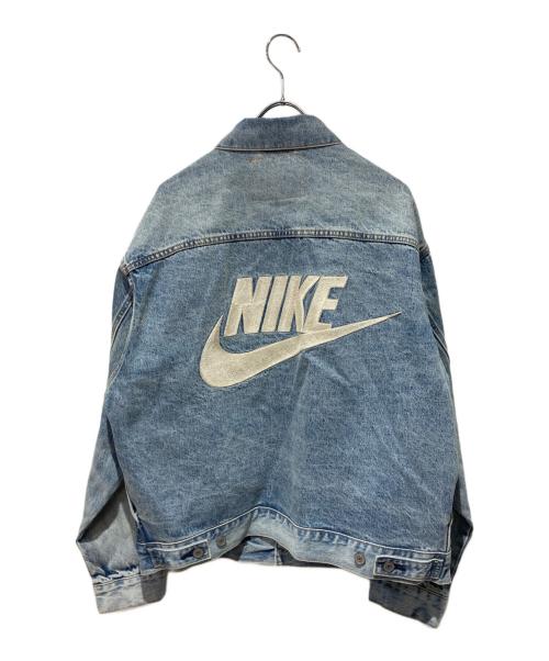 NIKE（ナイキ）NIKE (ナイキ) LEVI'S (リーバイス) Denim Trukcer Jacket ブルー サイズ:Mの古着・服飾アイテム