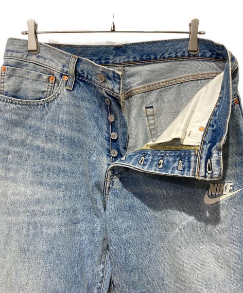 LEVI'S（リーバイス）LEVI'S (リーバイス) NIKE (ナイキ) Baggy Jeans ブルー サイズ: 81cm (W32)の古着・服飾アイテム