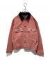 LEVI'S PReMIUM（リーバイス プレミアム）の古着「Monogram Trukcer Jacket」｜ピンク×ネイビー