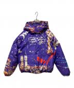 SUPREMEシュプリーム）の古着「City Lights Puffy Jacket」｜パープル