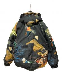 SUPREME（シュプリーム）の古着「Firecracker Down Jacket」｜ブラック×グリーン