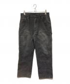 SUPREME×MM6 Maison Margielaシュプリーム×エムエムシックスメゾンマルジェラ）の古着「Foil Double Knee Painter Pant」｜ブラック