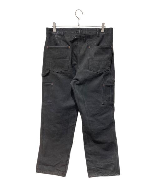 SUPREME（シュプリーム）SUPREME (シュプリーム) MM6 Maison Margiela (エムエムシックスメゾンマルジェラ) Foil Double Knee Painter Pant ブラック サイズ:81cm (W32)の古着・服飾アイテム