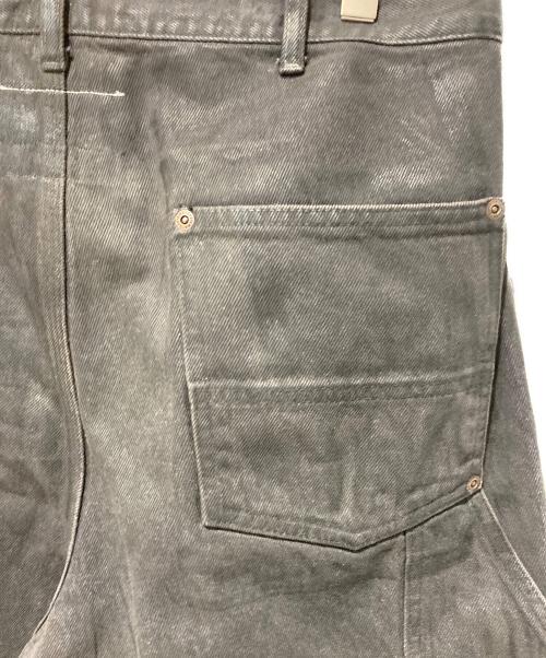 SUPREME（シュプリーム）SUPREME (シュプリーム) MM6 Maison Margiela (エムエムシックスメゾンマルジェラ) Foil Double Knee Painter Pant ブラック サイズ:81cm (W32)の古着・服飾アイテム