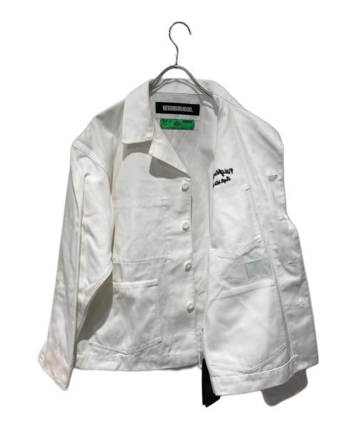 NEIGHBORHOOD（ネイバーフッド）NEIGHBORHOOD (ネイバーフッド) Dickies (ディッキーズ) TYPE-2 JACKET ホワイト サイズ:Mの古着・服飾アイテム