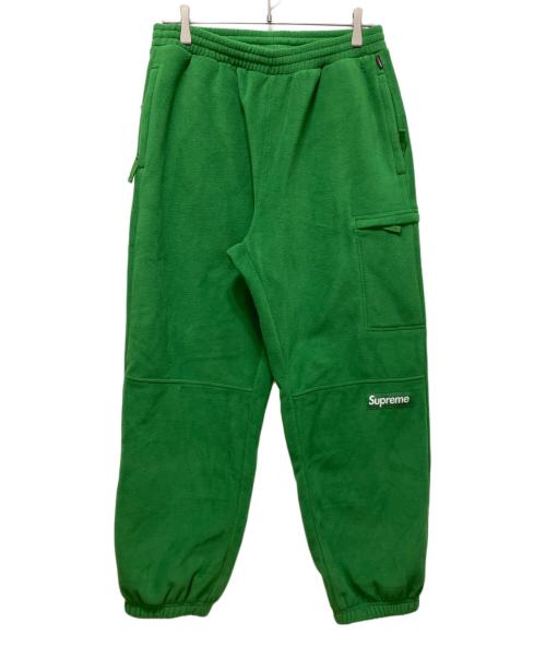 SUPREME（シュプリーム）SUPREME (シュプリーム) Polartec Sewat Pant グリーン サイズ:Sの古着・服飾アイテム