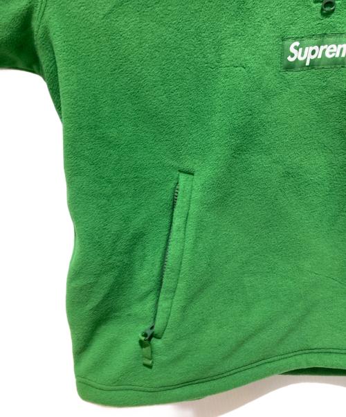 SUPREME（シュプリーム）Supreme (シュプリーム) Polartec Hooded Sweats グリーン サイズ:Sの古着・服飾アイテム
