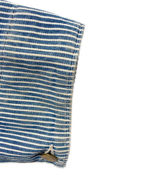 CarHartt（カーハート）CarHartt (カーハート) Hickory Stripe Jacket ブルー サイズ:Ｆの古着・服飾アイテム