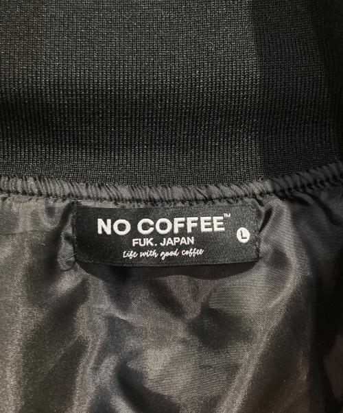 NO COFFEE（ノーコーヒー）NO COFFEE (ノーコーヒー) 中綿キルティングジャケット ブラック サイズ:Ｌの古着・服飾アイテム