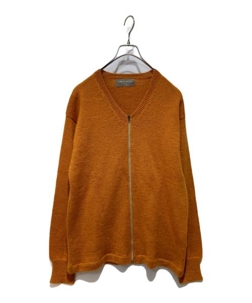 COMME des GARCONS HOMME（コムデギャルソン オム）COMME des GARCONS HOMME (コムデギャルソン オム) ジップアップニット オレンジ サイズ:表記無しの古着・服飾アイテム