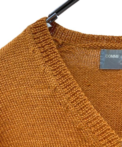 COMME des GARCONS HOMME（コムデギャルソン オム）COMME des GARCONS HOMME (コムデギャルソン オム) ジップアップニット オレンジ サイズ:表記無しの古着・服飾アイテム