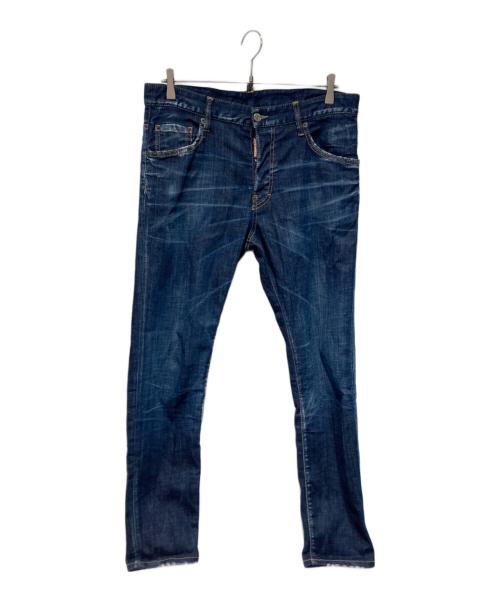 DSQUARED2（ディースクエアード）DSQUARED2 (ディースクエアード) デニムパンツ インディゴ サイズ:48の古着・服飾アイテム
