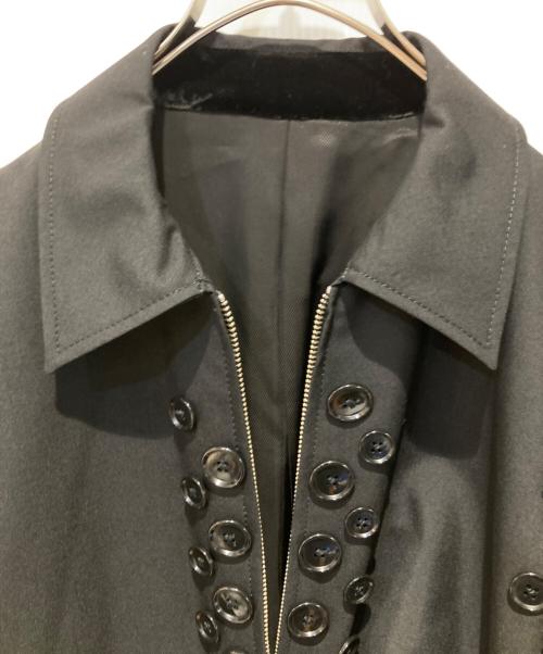 TAKAHIROMIYASHITA TheSoloIst.（タカヒロミヤシタ ザソロイスト）TAKAHIROMIYASHITA TheSoloIst. (タカヒロミヤシタ ザソロイスト) zip up brit jacket ブラック サイズ:46の古着・服飾アイテム