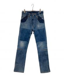 TAKAHIROMIYASHITA TheSoloIst.（タカヒロミヤシタ ザソロイスト）の古着「Rebuild Zip Cargo Pants」｜インディゴ