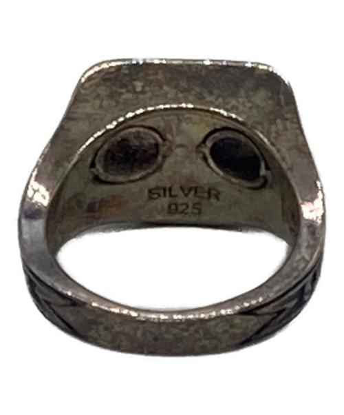 TAKAHIROMIYASHITA TheSoloIst.（タカヒロミヤシタ ザソロイスト）TAKAHIROMIYASHITA TheSoloIst. (タカヒロミヤシタ ザソロイスト) RATS (ラッツ) SKULL RING STAY GOLD シルバー サイズ:US8.5の古着・服飾アイテム