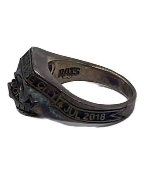 TAKAHIROMIYASHITA TheSoloIst.（タカヒロミヤシタ ザソロイスト）TAKAHIROMIYASHITA TheSoloIst. (タカヒロミヤシタ ザソロイスト) RATS (ラッツ) SKULL RING STAY GOLD シルバー サイズ:US11の古着・服飾アイテム