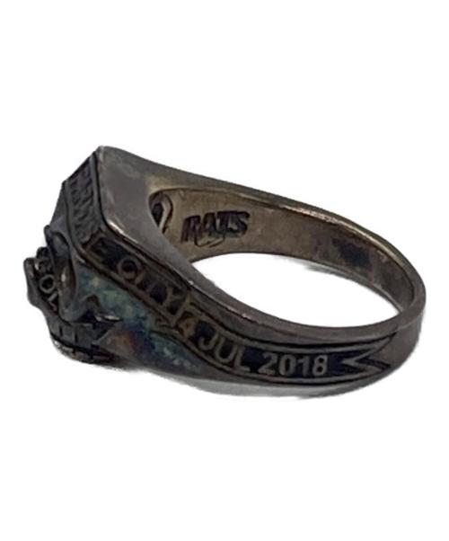 TAKAHIROMIYASHITA TheSoloIst.（タカヒロミヤシタ ザソロイスト）TAKAHIROMIYASHITA TheSoloIst. (タカヒロミヤシタ ザソロイスト) RATS (ラッツ) SKULL RING STAY GOLD シルバー サイズ:US11の古着・服飾アイテム