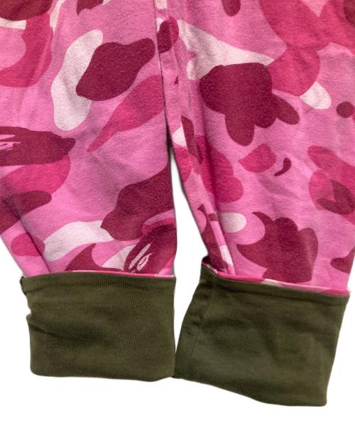 A BATHING APE（アベイシングエイプ）A BATHING APE (アベイシングエイプ) リバーシブルスウェット ピンク×グリーン サイズ:Ｌの古着・服飾アイテム