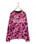 A BATHING APE（アベイシングエイプ）の古着「リバーシブルスウェット」｜ピンク×グリーン