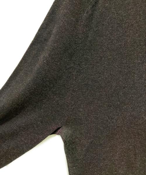 JIL SANDER（ジルサンダー）JIL SANDER (ジルサンダー) シルク混カシミヤVネックニット パープル サイズ:44の古着・服飾アイテム