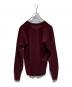 Maison Margiela (メゾンマルジェラ) Vネックニット ワインレッド サイズ:S：12000円