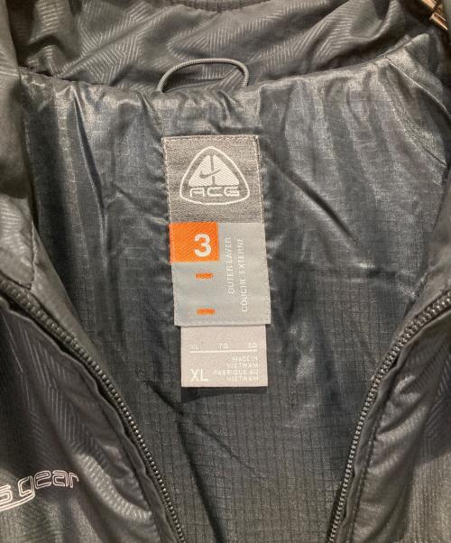 NIKE ACG（ナイキエーシージー）NIKE ACG (ナイキエーシージー) パデットジャケット ブラック サイズ:XLの古着・服飾アイテム