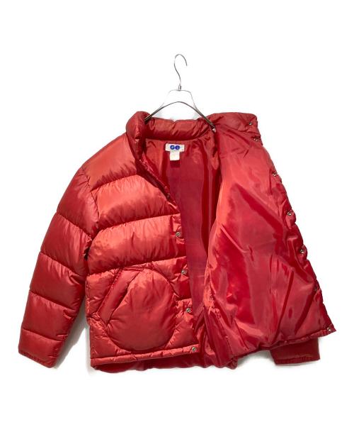 GOODENOUGH（グッドイナフ）GOODENOUGH (グッドイナフ) ダウンジャケット レッド サイズ:Ｌの古着・服飾アイテム