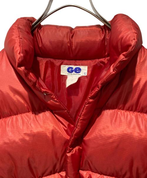 GOODENOUGH（グッドイナフ）GOODENOUGH (グッドイナフ) ダウンジャケット レッド サイズ:Ｌの古着・服飾アイテム