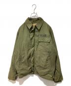 U'S NAVYユーエスネイビー）の古着「A-2 デッキジャケット」｜グリーン