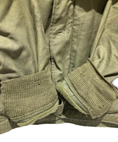 U'S NAVY（ユーエスネイビー）U'S NAVY (ユーエスネイビー) A-2 デッキジャケット グリーン サイズ:Mの古着・服飾アイテム
