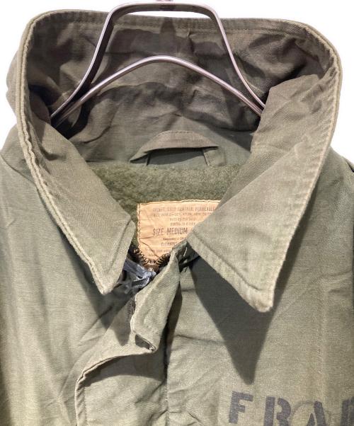 U'S NAVY（ユーエスネイビー）U'S NAVY (ユーエスネイビー) A-2 デッキジャケット グリーン サイズ:Mの古着・服飾アイテム