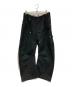 Dickies（ディッキーズ）の古着「DOUBLE KNEE CURVED LEG PANTS」｜ブラック