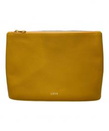 LOEWE（ロエベ）の古着「OBLONG POUCH」｜イエロー