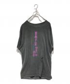 ーー）の古着「半袖Tシャツ」｜グレー