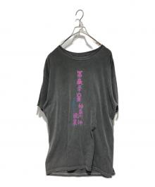 ー（ー）の古着「半袖Tシャツ」｜グレー