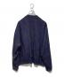 YOKE (ヨーク) REVERSIBLE PRINTED RIB BLOUSON グレー×パープル サイズ:2：13000円