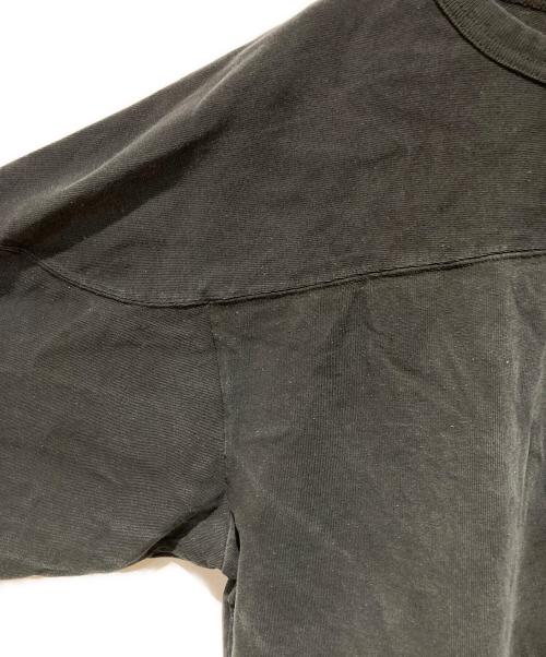 COMOLI（コモリ）COMOLI (コモリ) フットボールTシャツ ブラック サイズ:3の古着・服飾アイテム