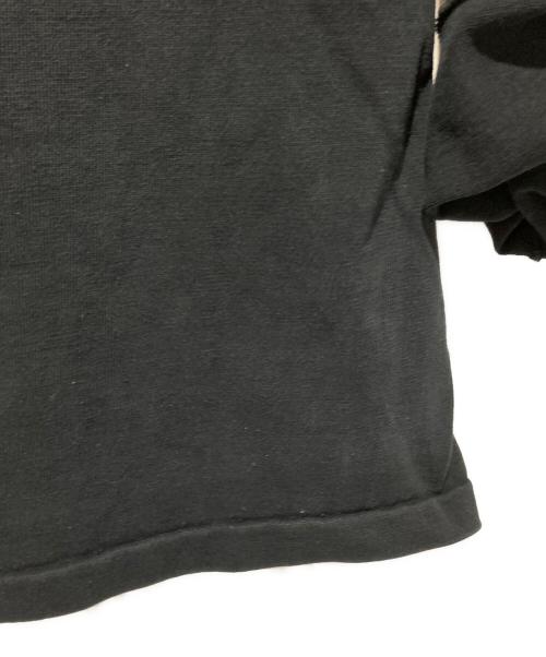 COMOLI（コモリ）COMOLI (コモリ) フットボールTシャツ ブラック サイズ:3の古着・服飾アイテム